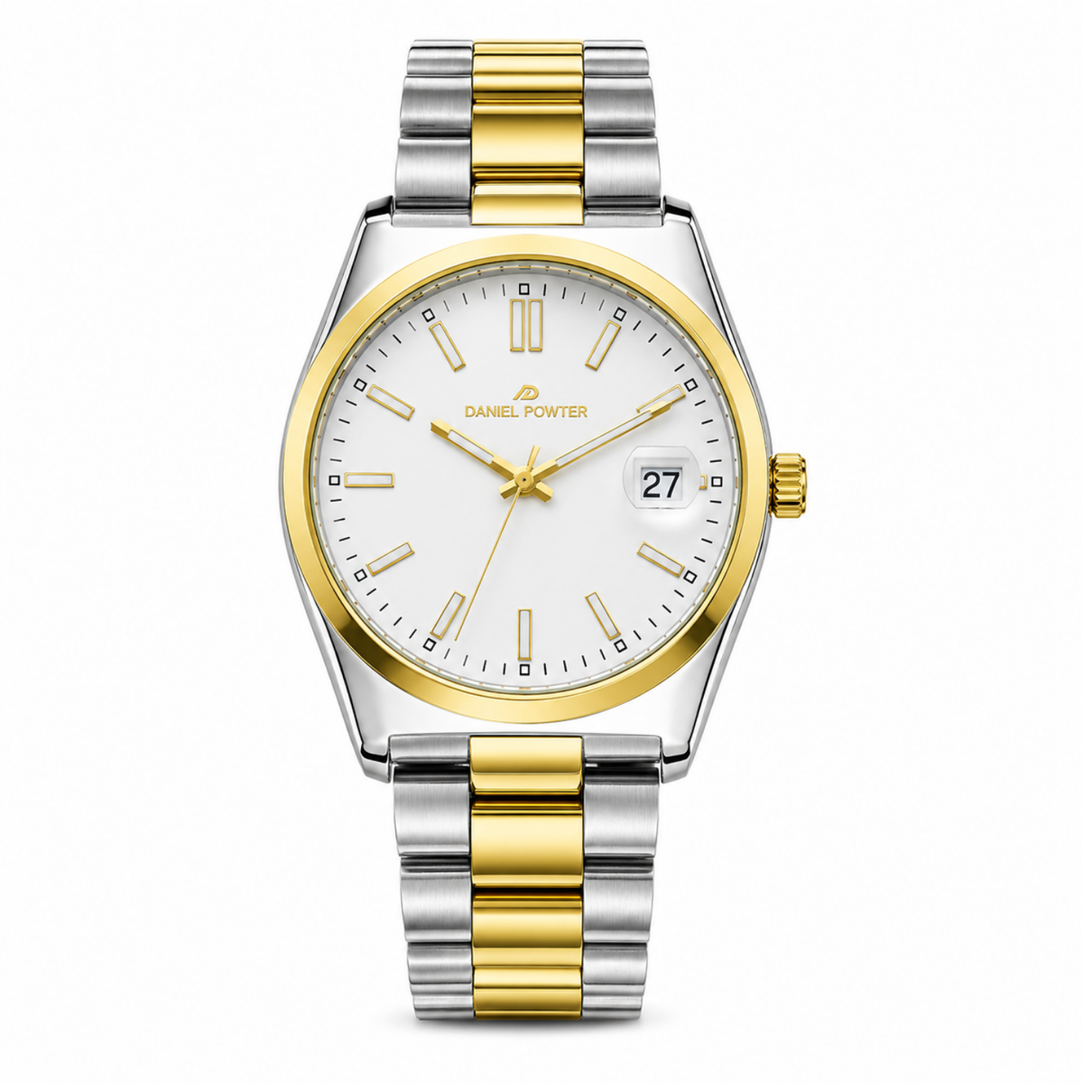 Daniel Powter Two-Tone Men’s Analog Watch