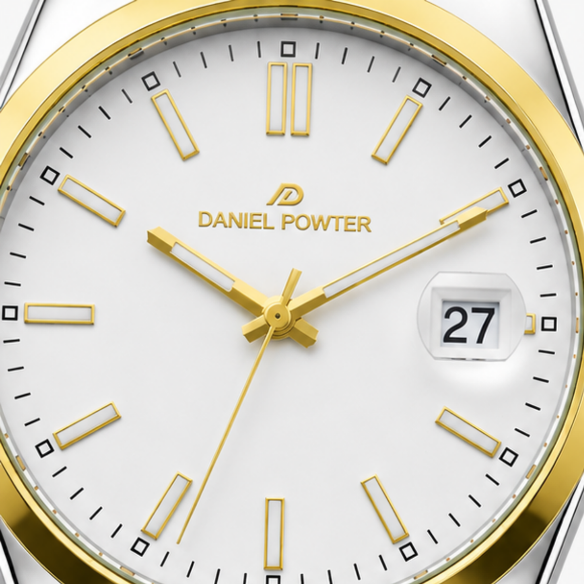 Daniel Powter Two-Tone Men’s Analog Watch
