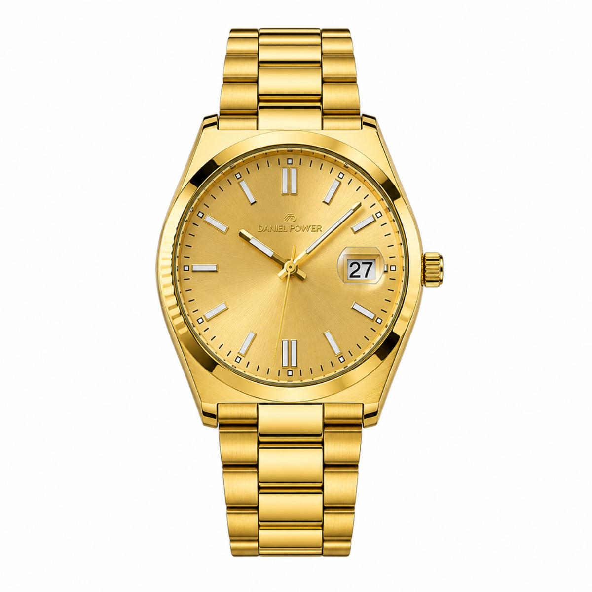 Daniel Powter Gold-Tone Men’s Wristwatch
